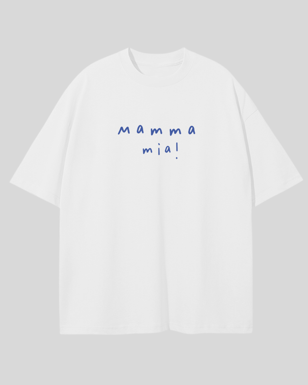 Футболка оверсайз Mamma mia