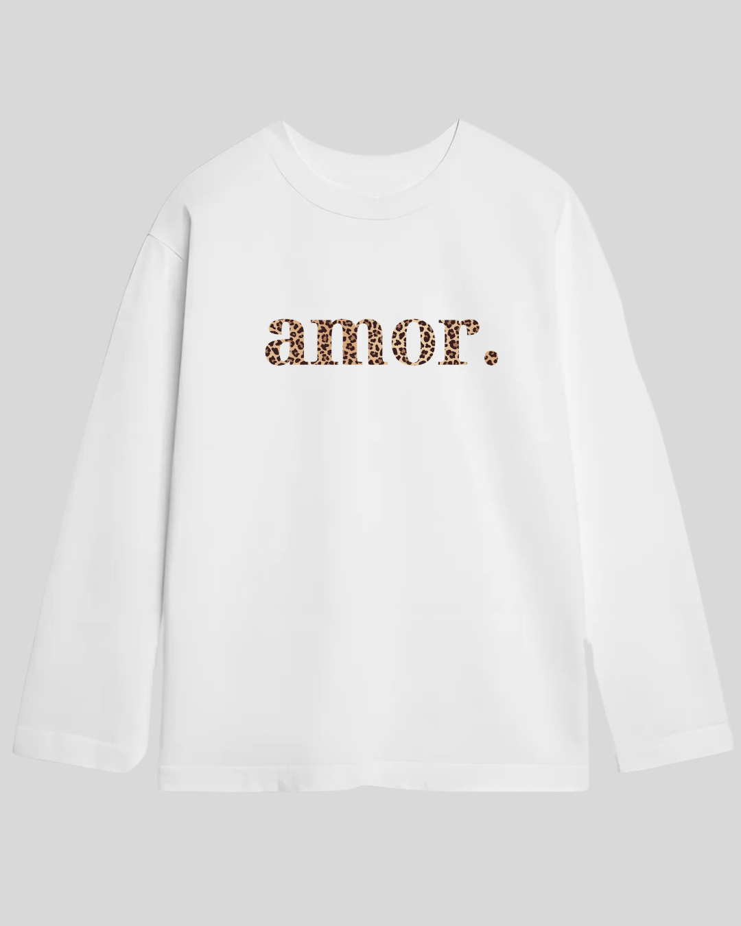 Лонг оверсайз білий amor лео