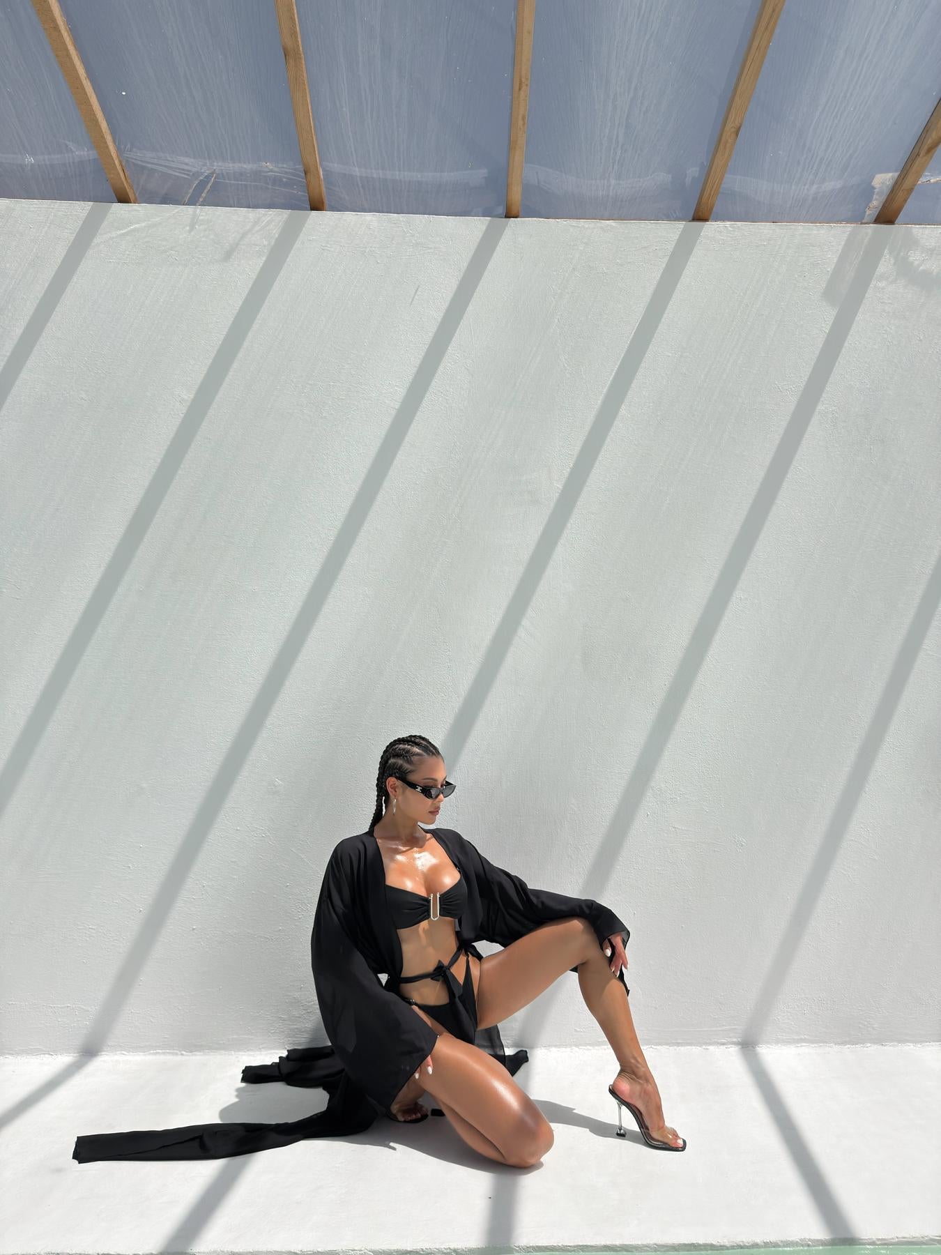 Кімоно чорний