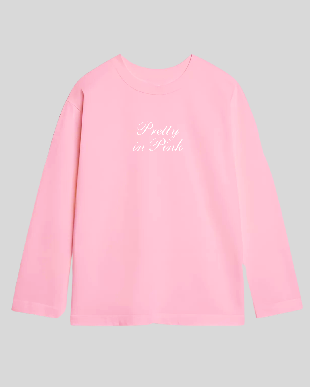 Лонг оверсайз рожевий pretty in pink