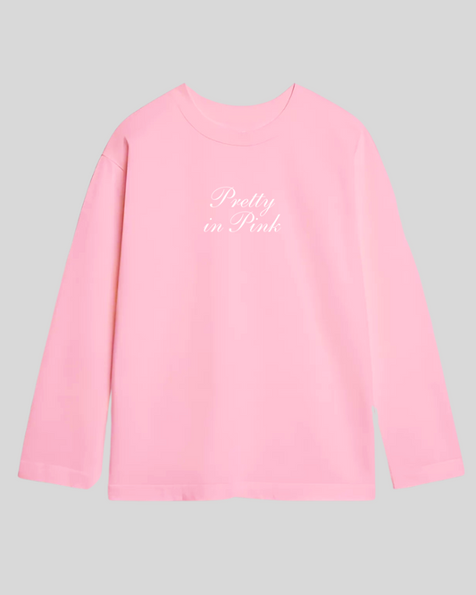 Лонг оверсайз рожевий pretty in pink