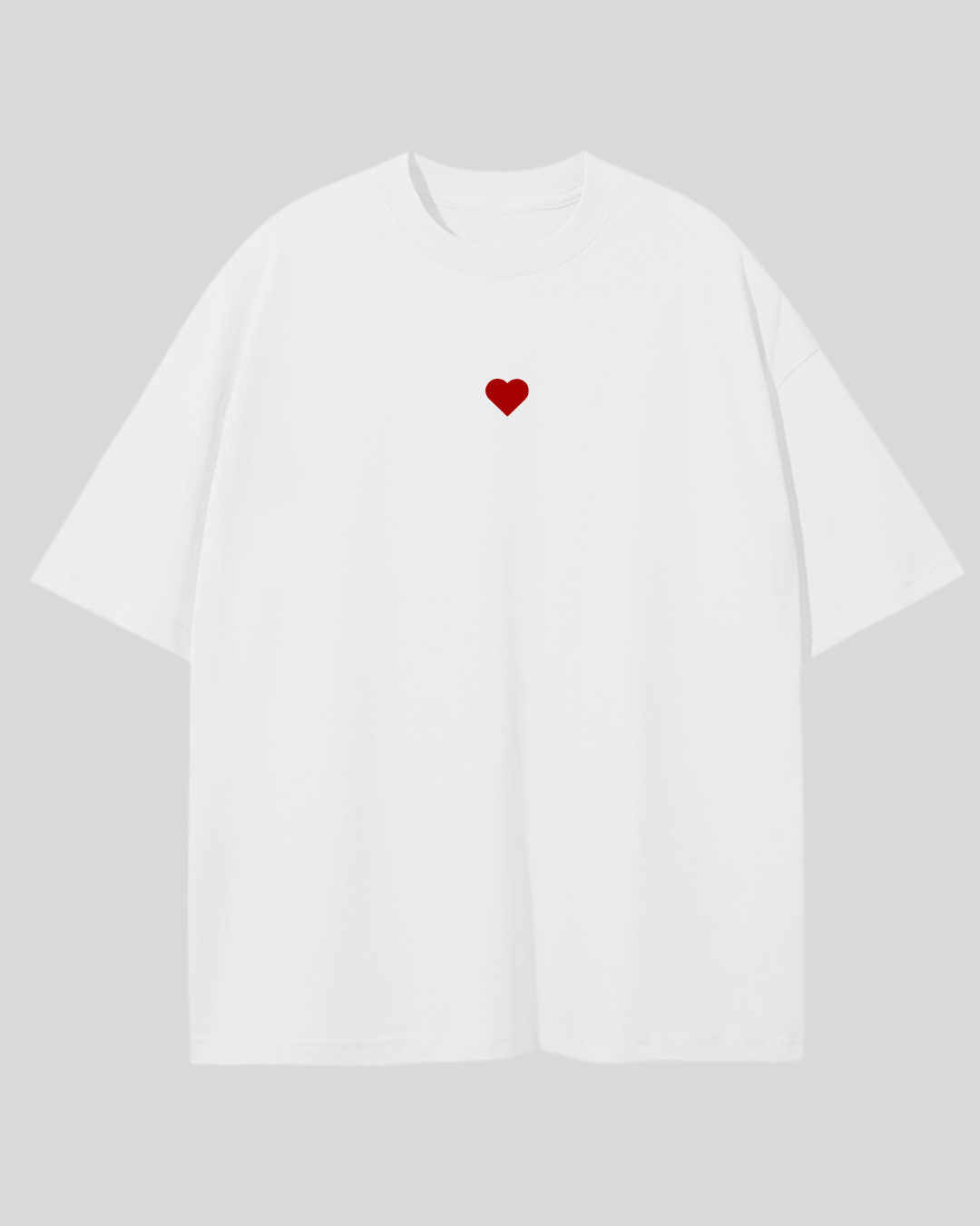 Футболка оверсайз маленьке серденько