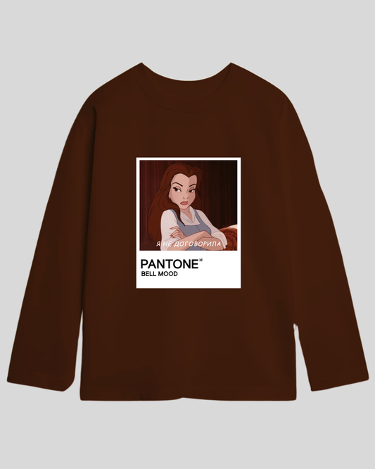 Лонг оверсайз шоколад Bell