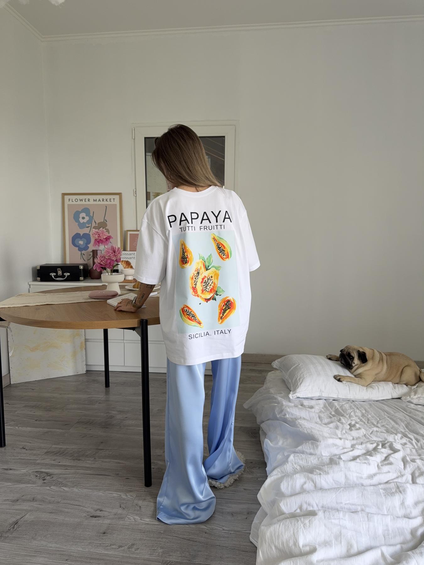 Штани  з сатину блакитний