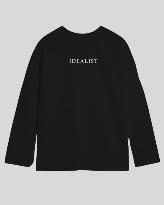 Лонг оверсайз чорний idealist