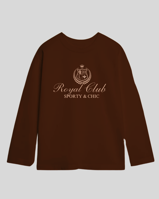 Лонгслів оверсайз "Royal Club"