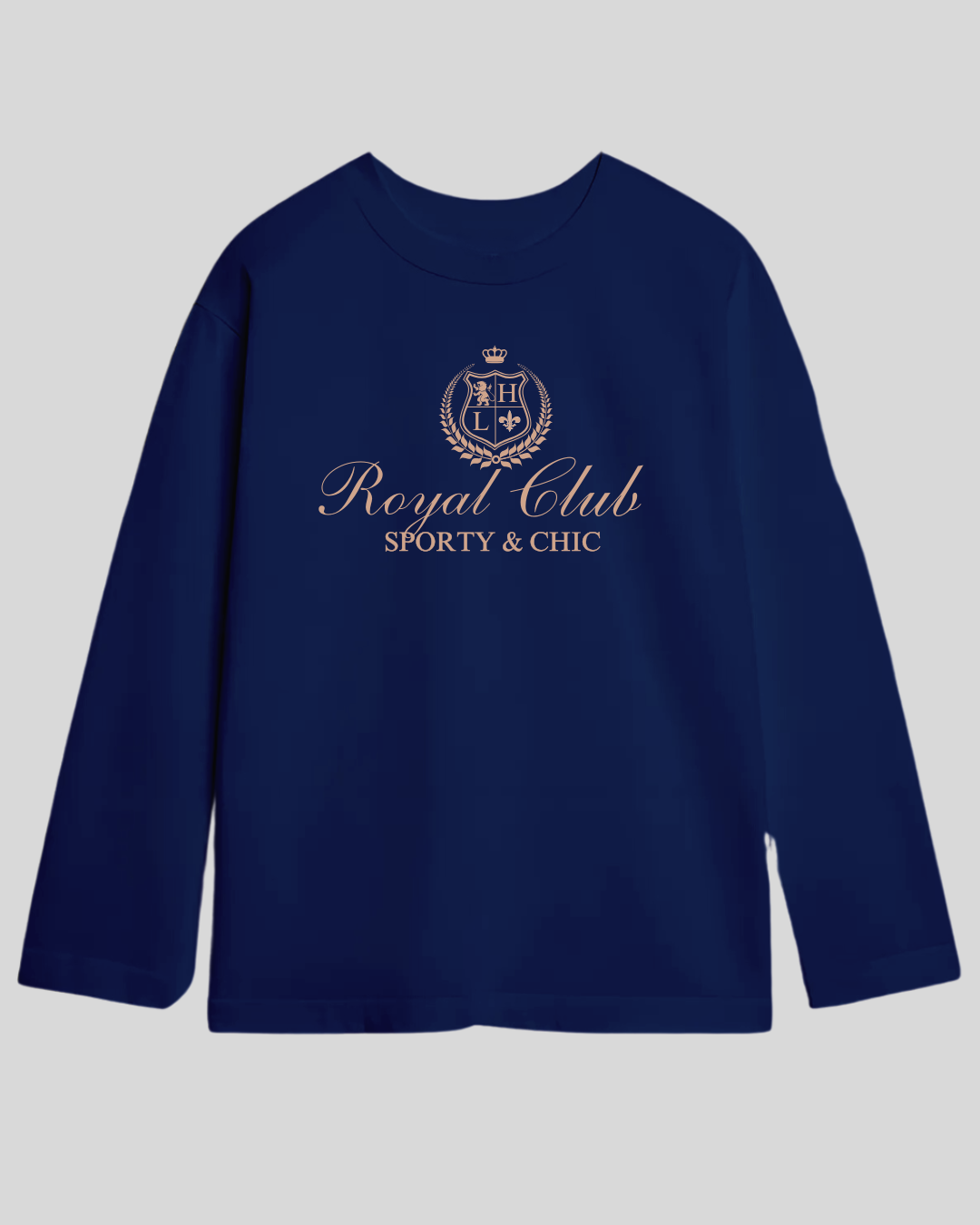 Лонгслів оверсайз "Royal Club"