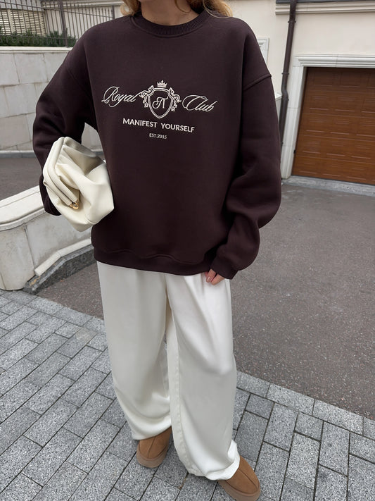 Світшот з вишивкою