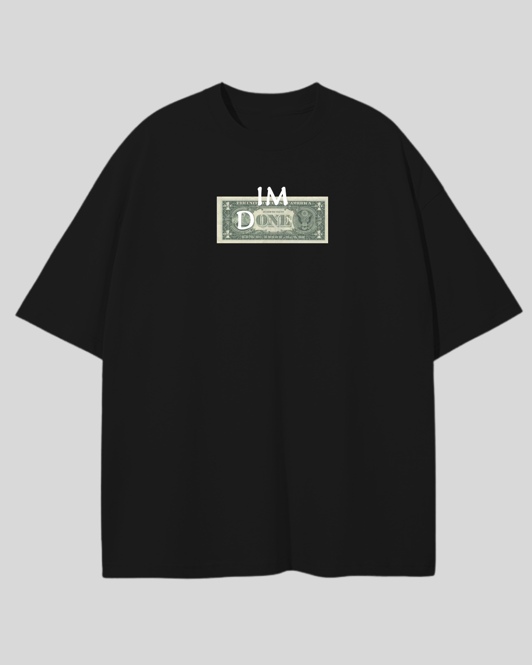 Футболка оверсайз "Done"
