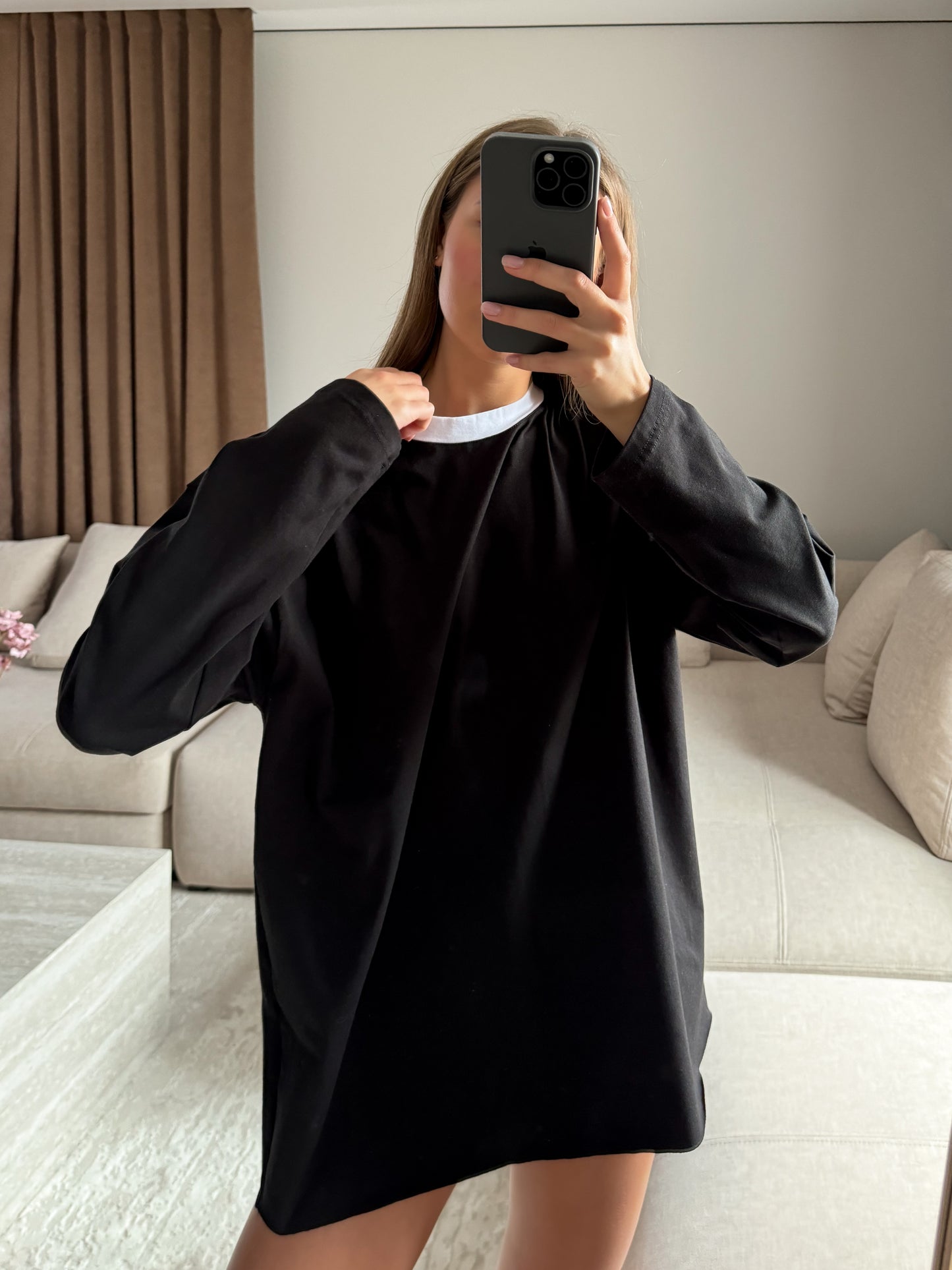 Лонгслів оверсайз базовий