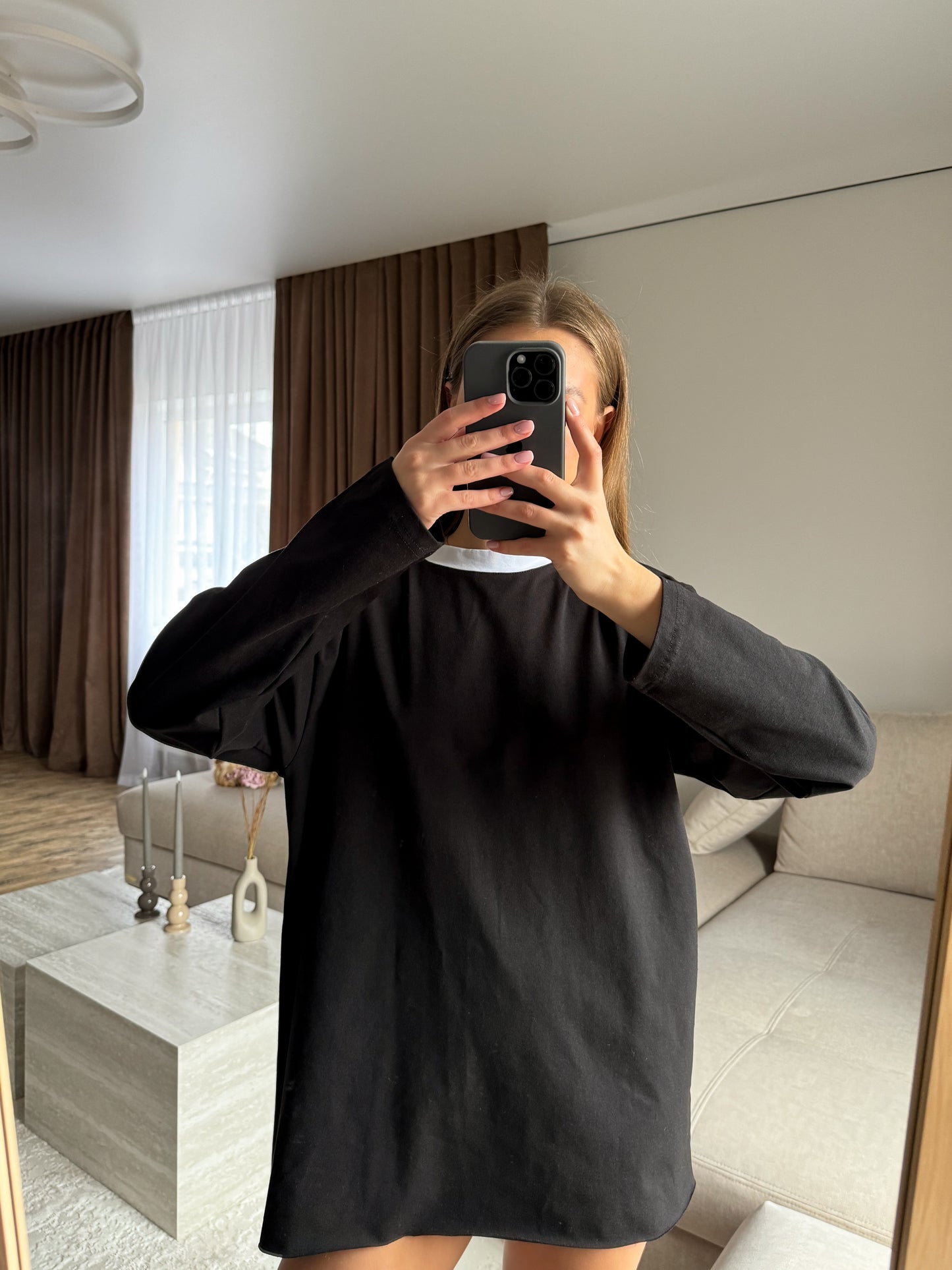 Лонгслів оверсайз базовий