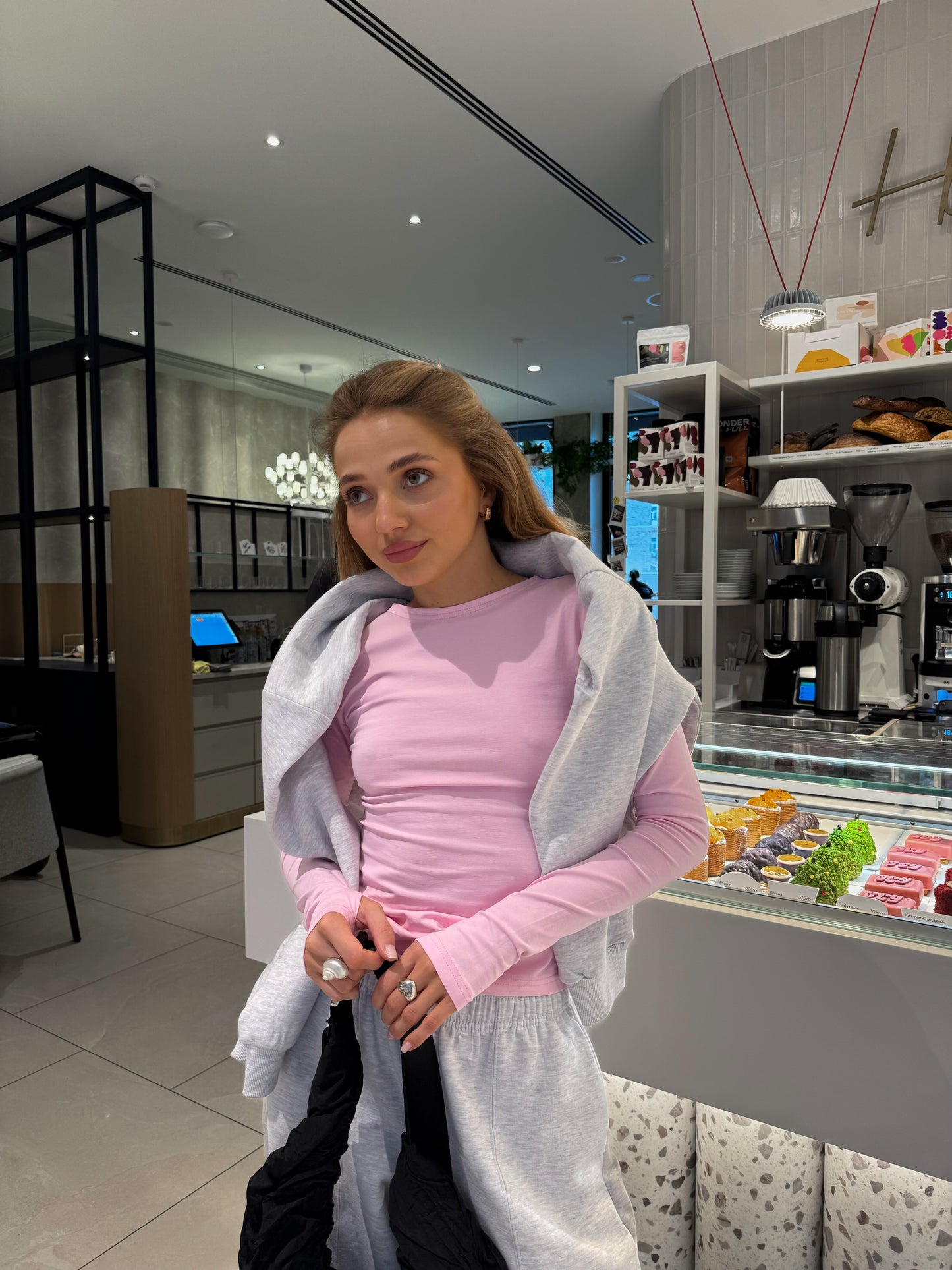 Лонгслів приталений