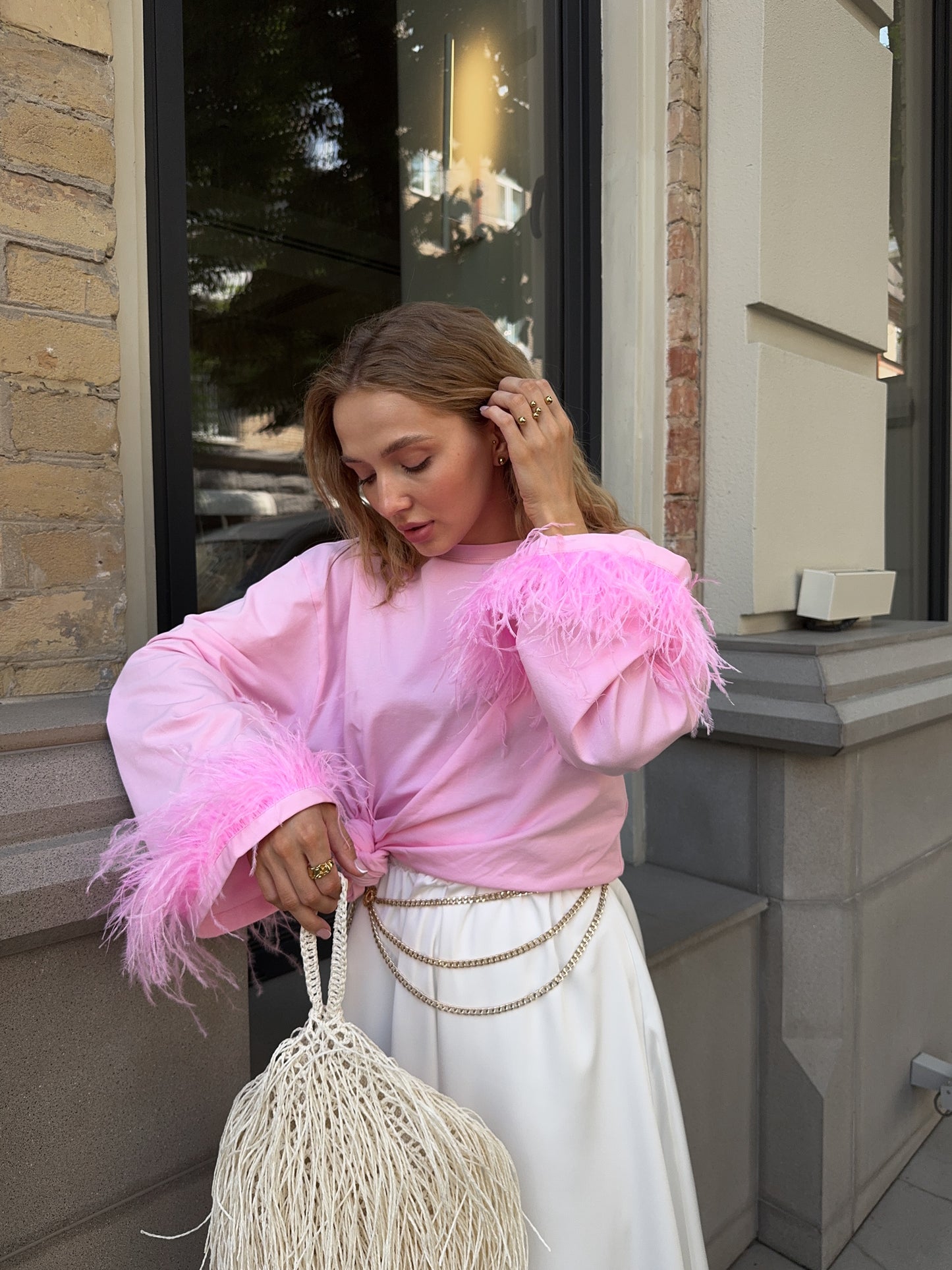 Спідниця балон максі