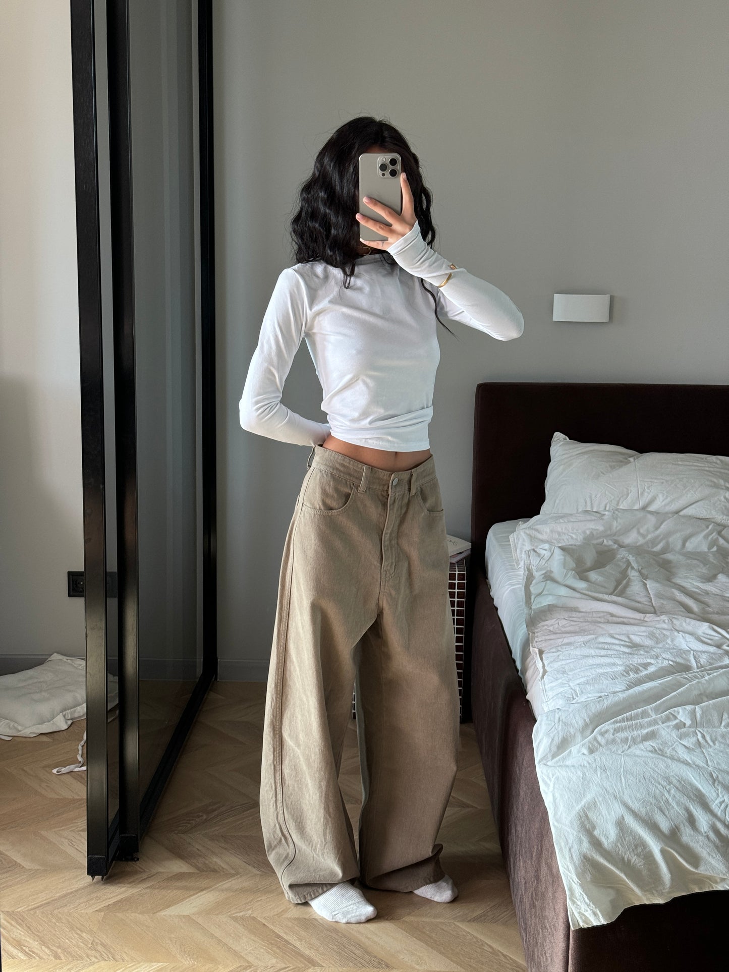 Лонгслів приталений