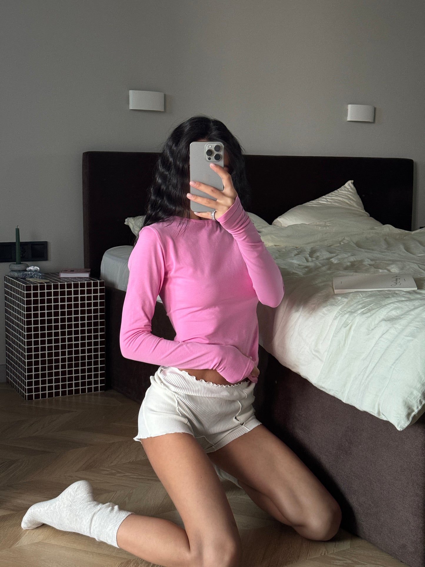 Лонгслів приталений