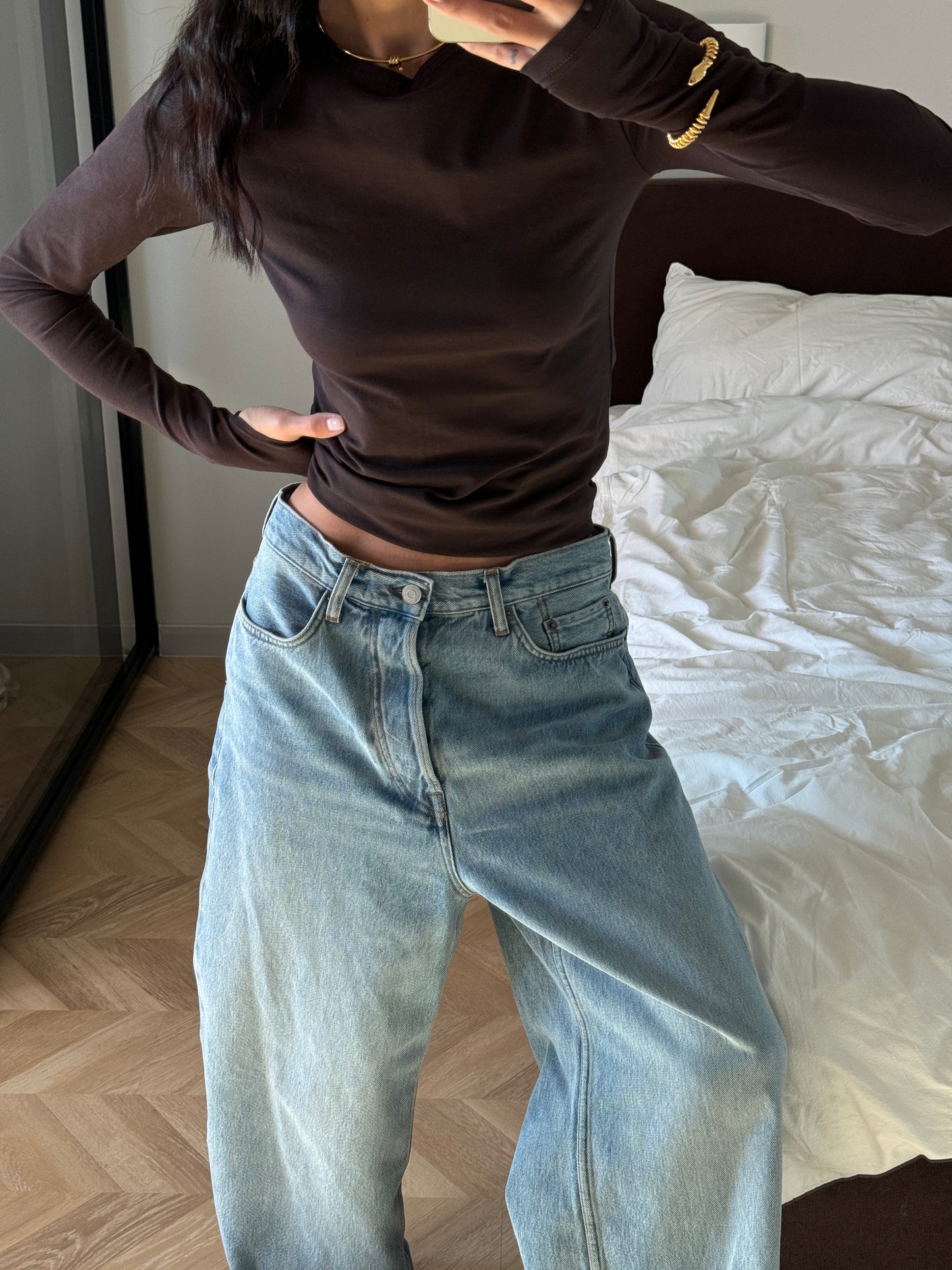 Лонгслів приталений