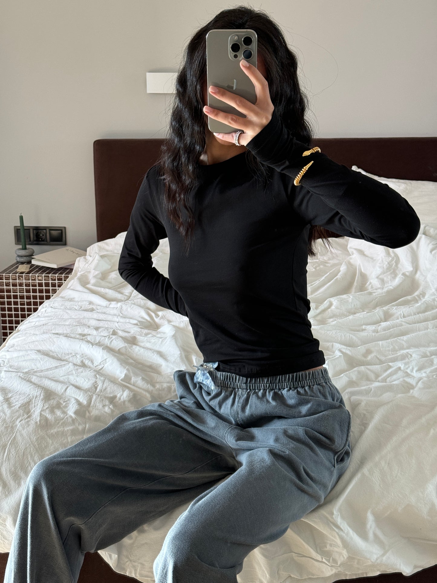 Лонгслів приталений