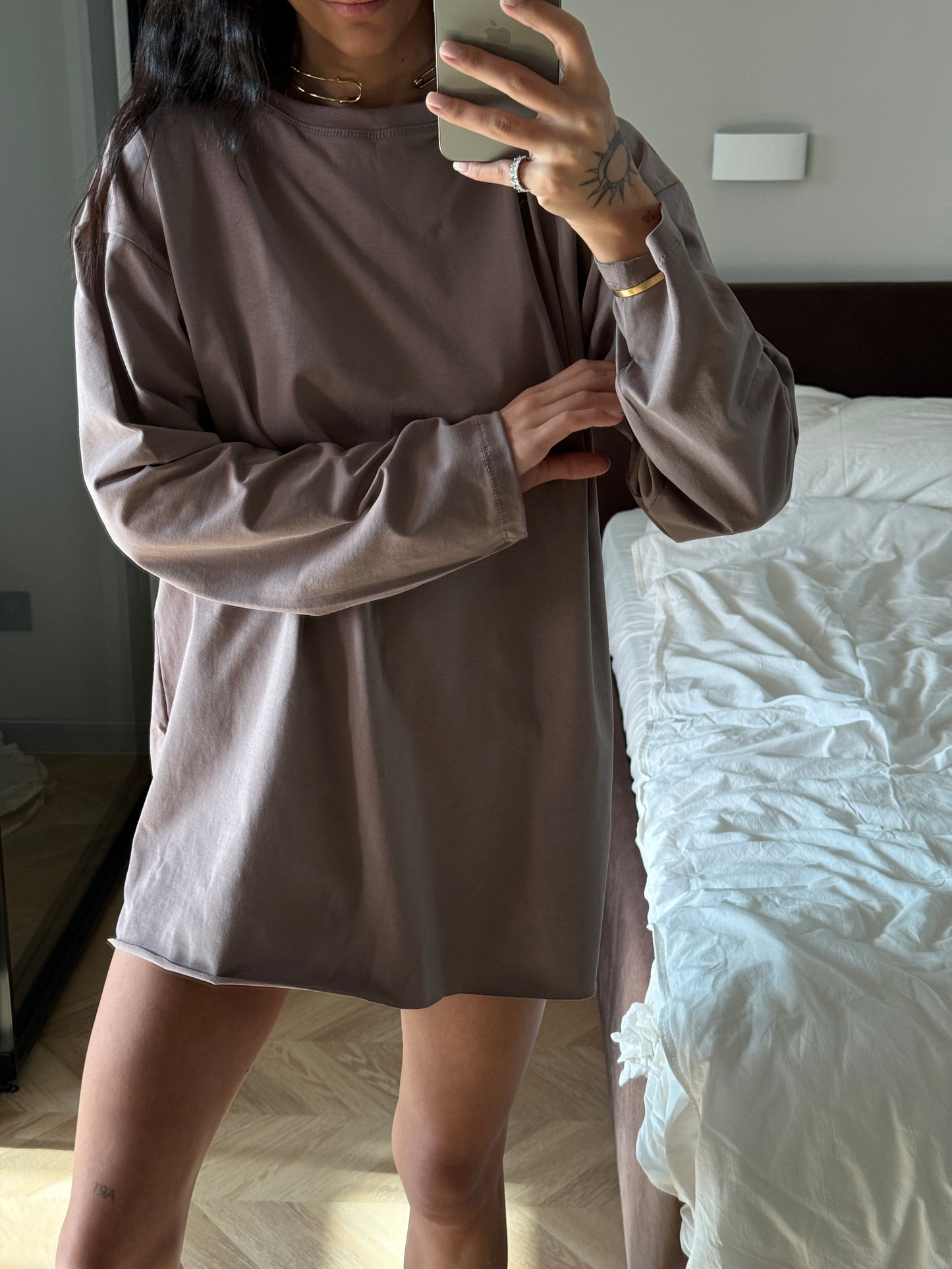 Лонгслів оверсайз базовий