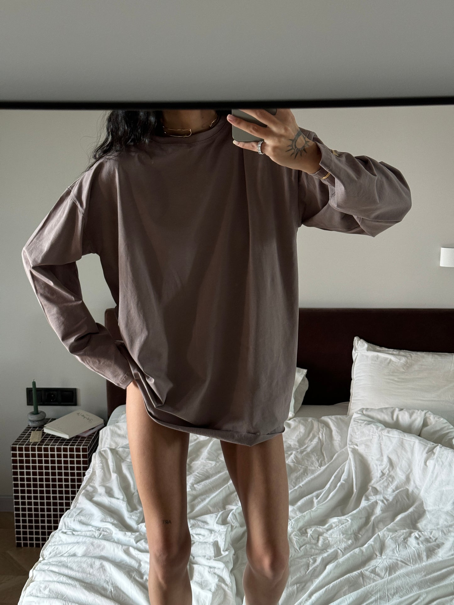 Лонгслів оверсайз базовий