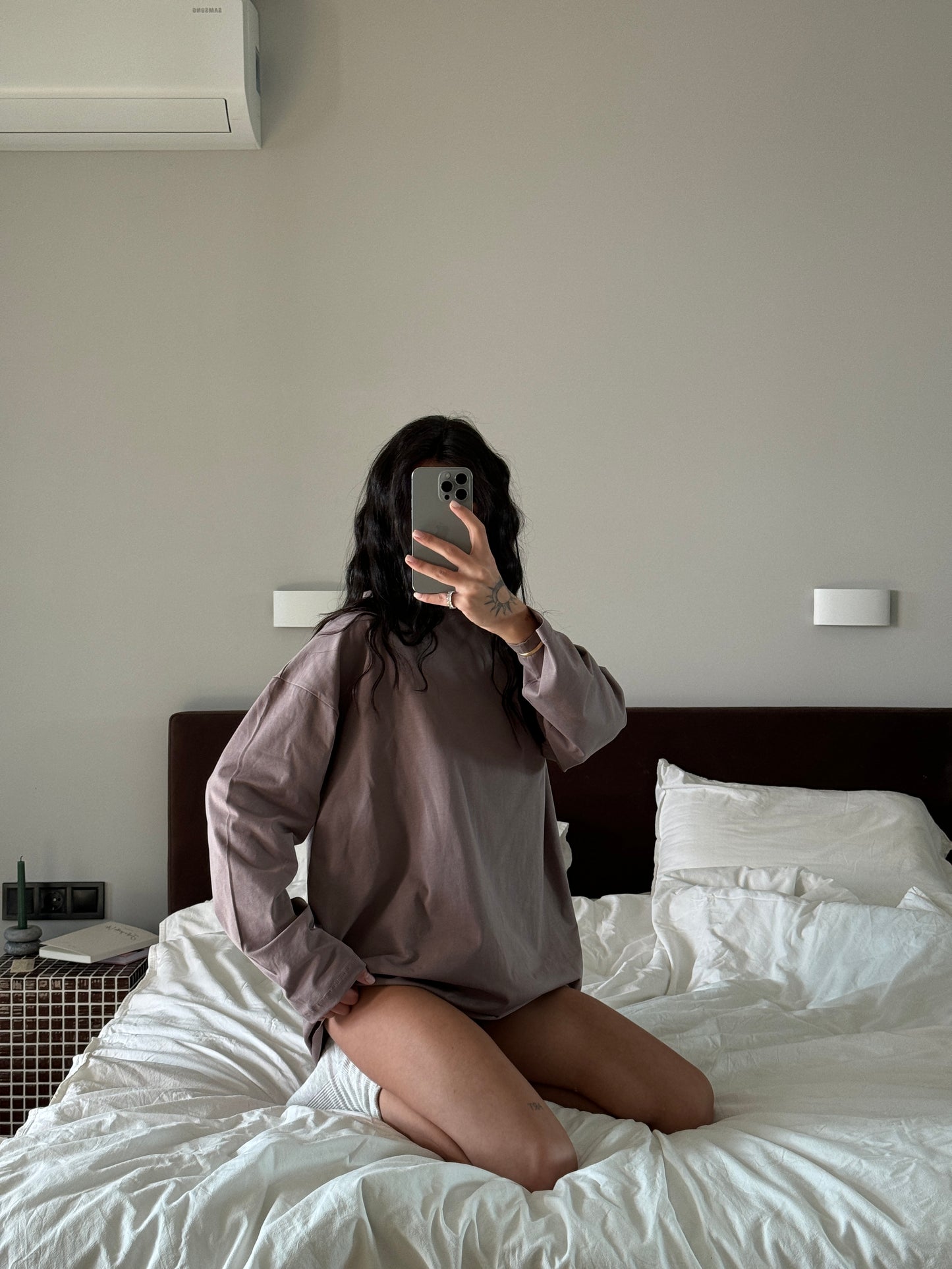 Лонгслів оверсайз базовий