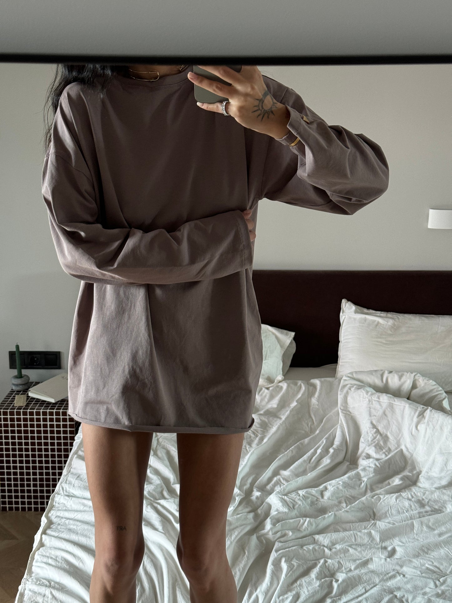 Лонгслів оверсайз базовий