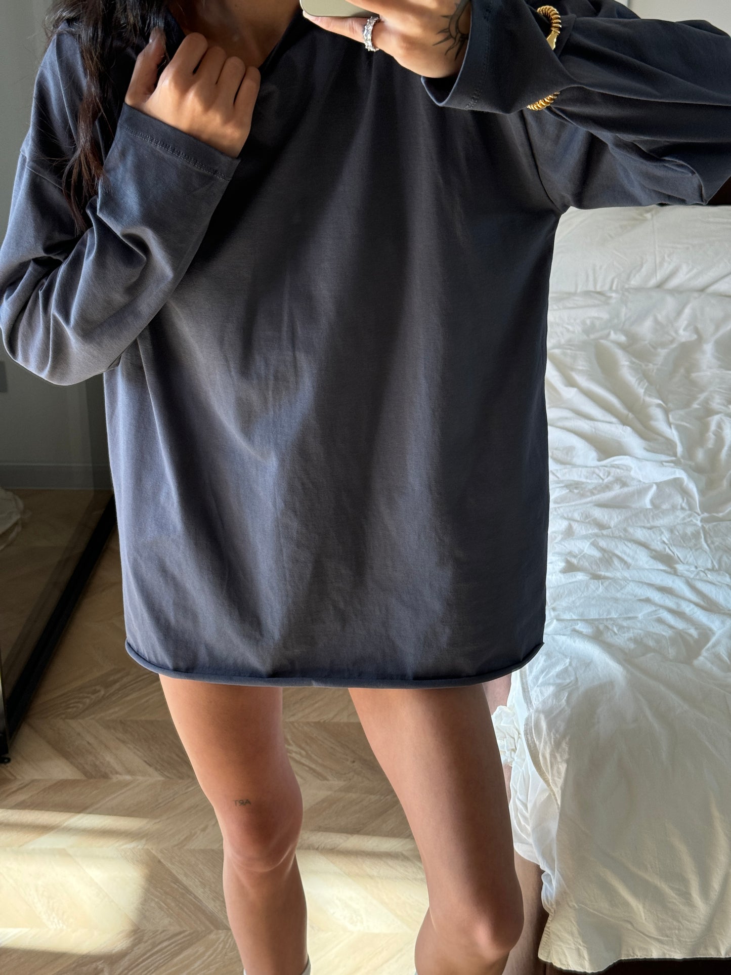 Лонгслів оверсайз базовий