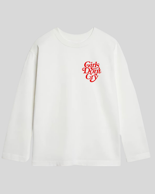 Лонгслів оверсайз "Girls don’t cry"