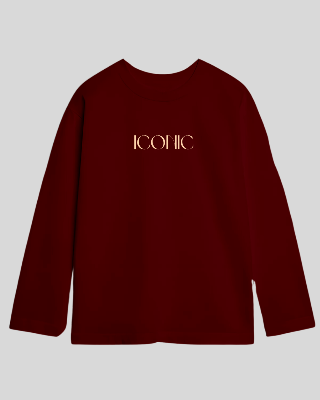 Лонгслів оверсайз "Iconic"