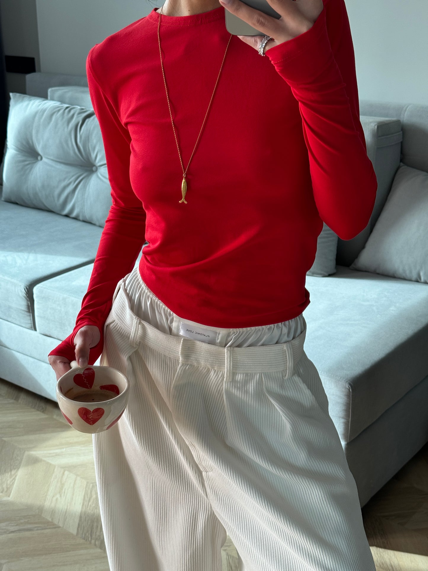 Лонгслів приталений