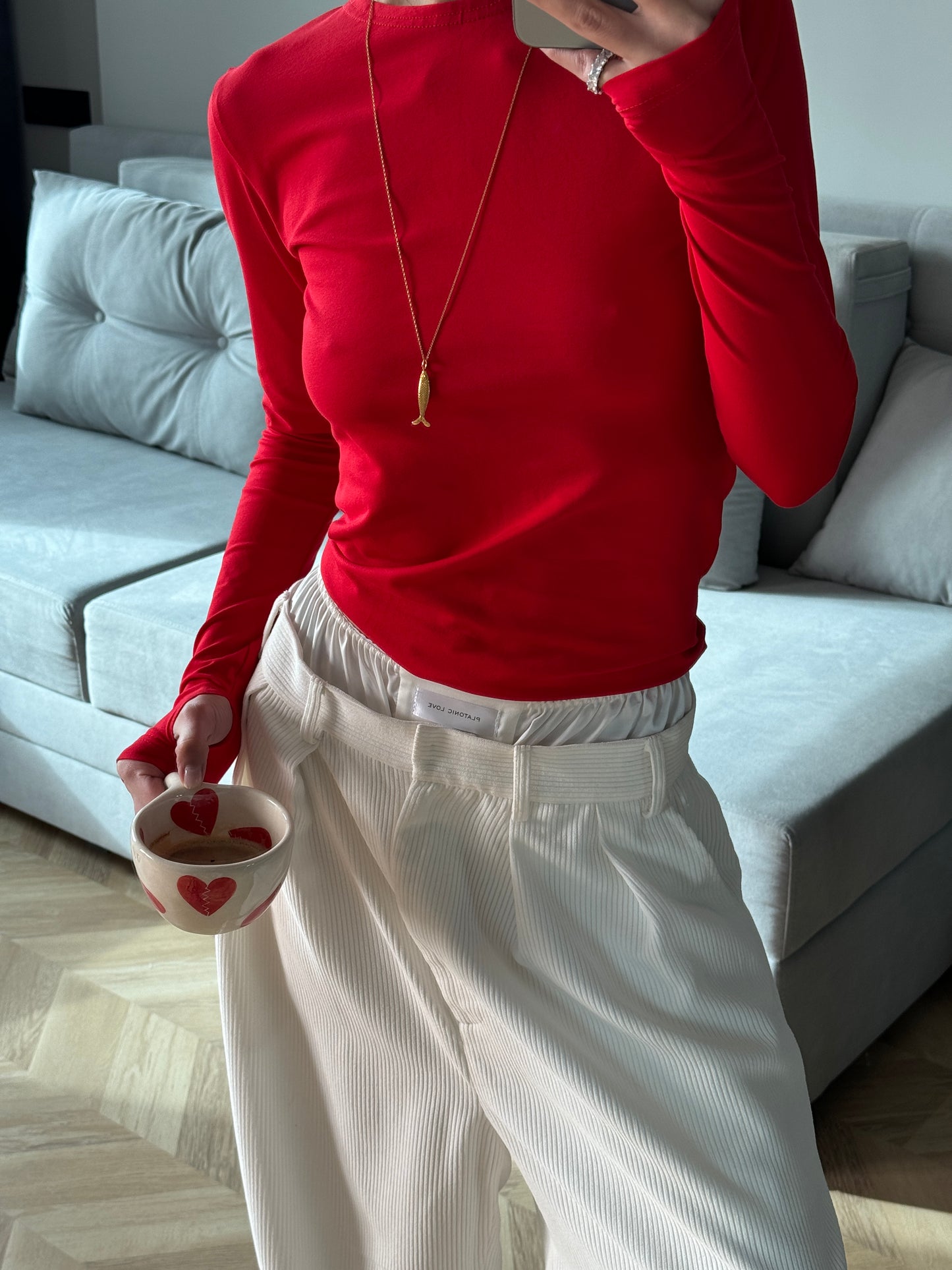 Лонгслів приталений