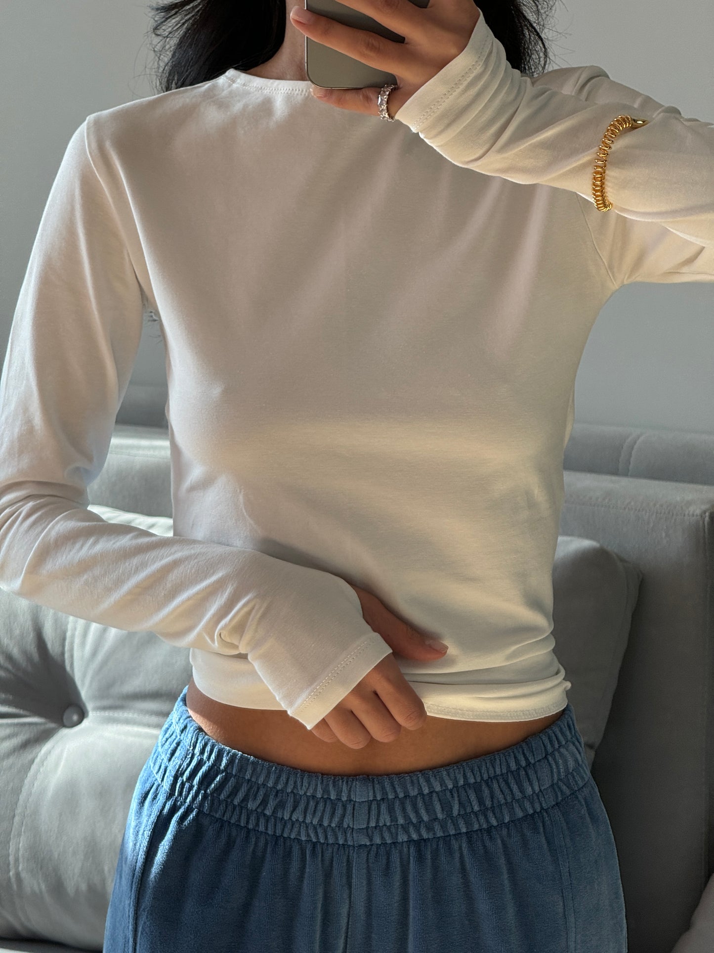 Лонгслів приталений