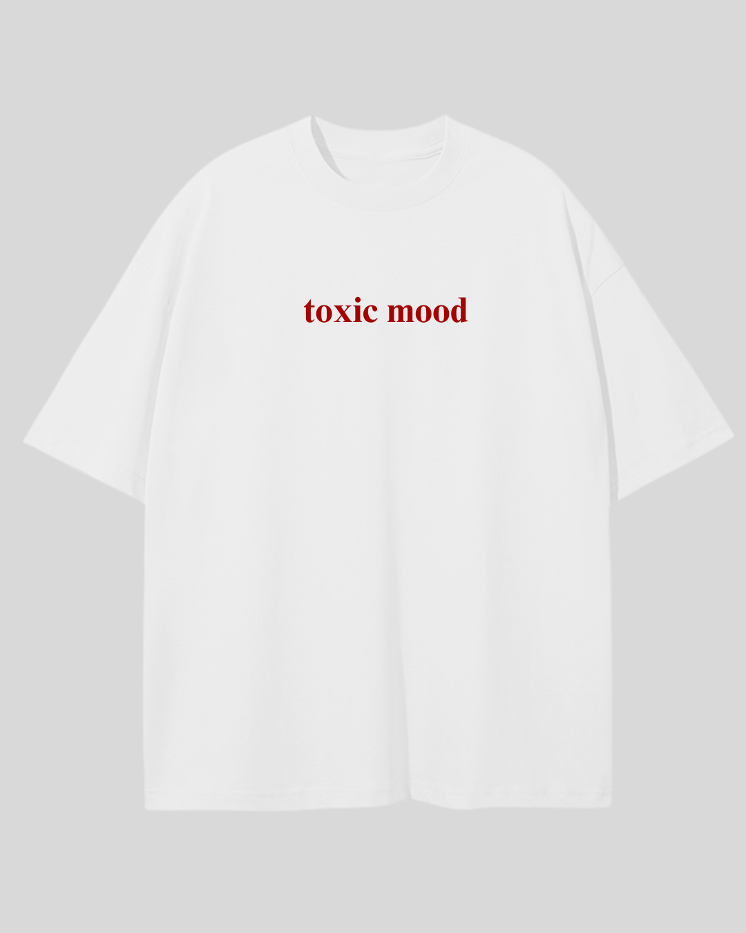 Футболка оверсайз "toxic mood"