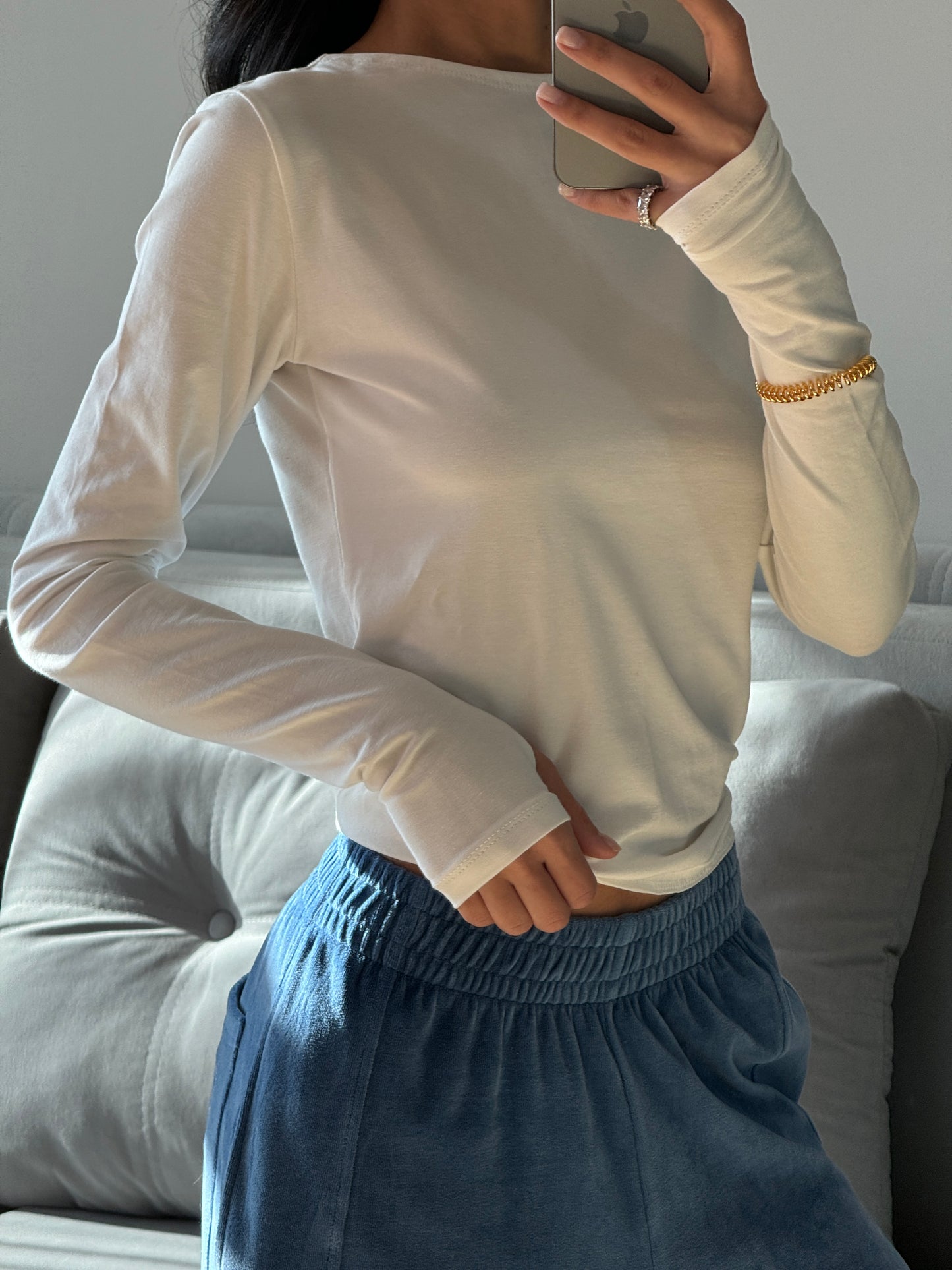 Лонгслів приталений