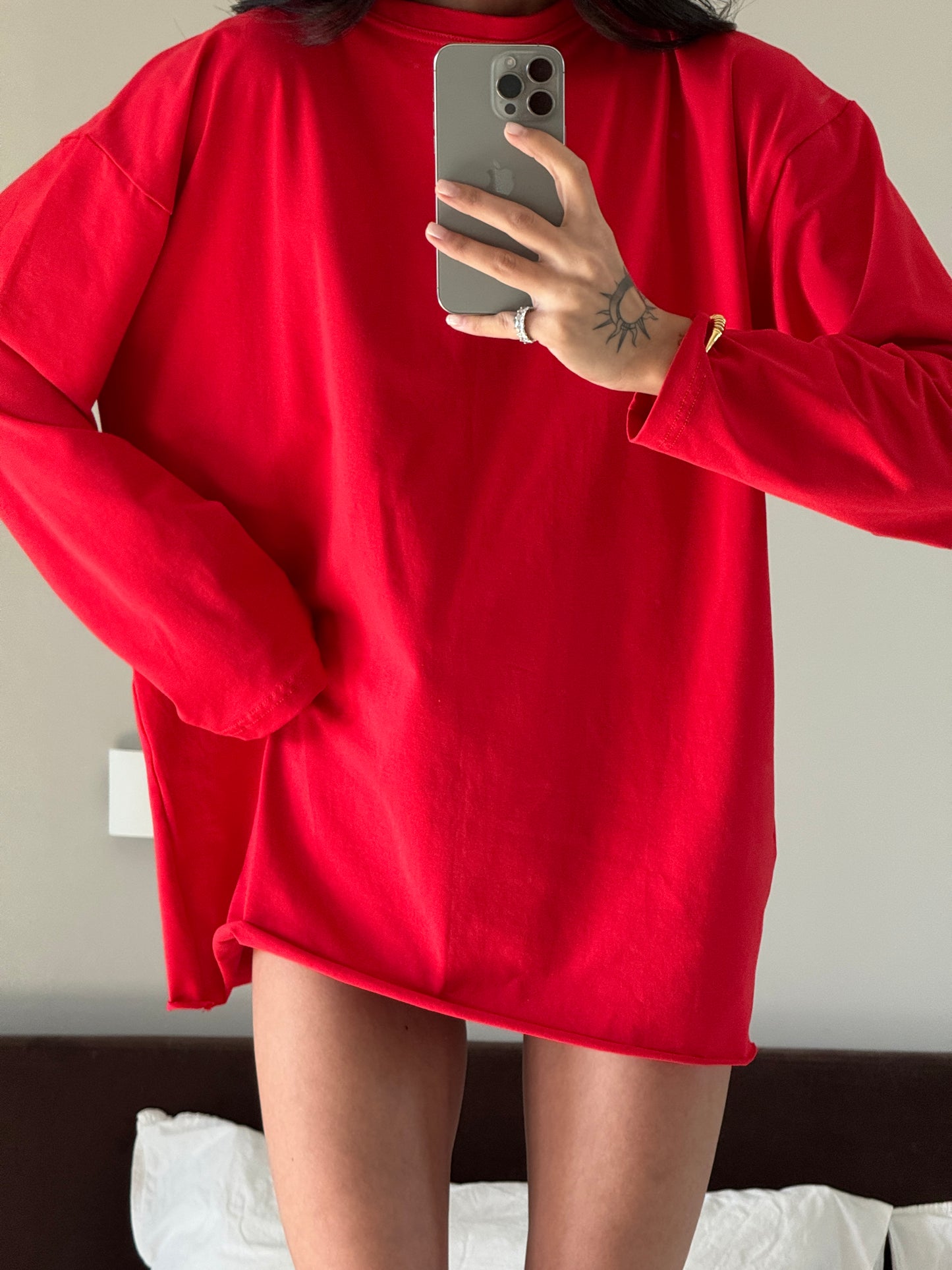 Лонгслів оверсайз базовий