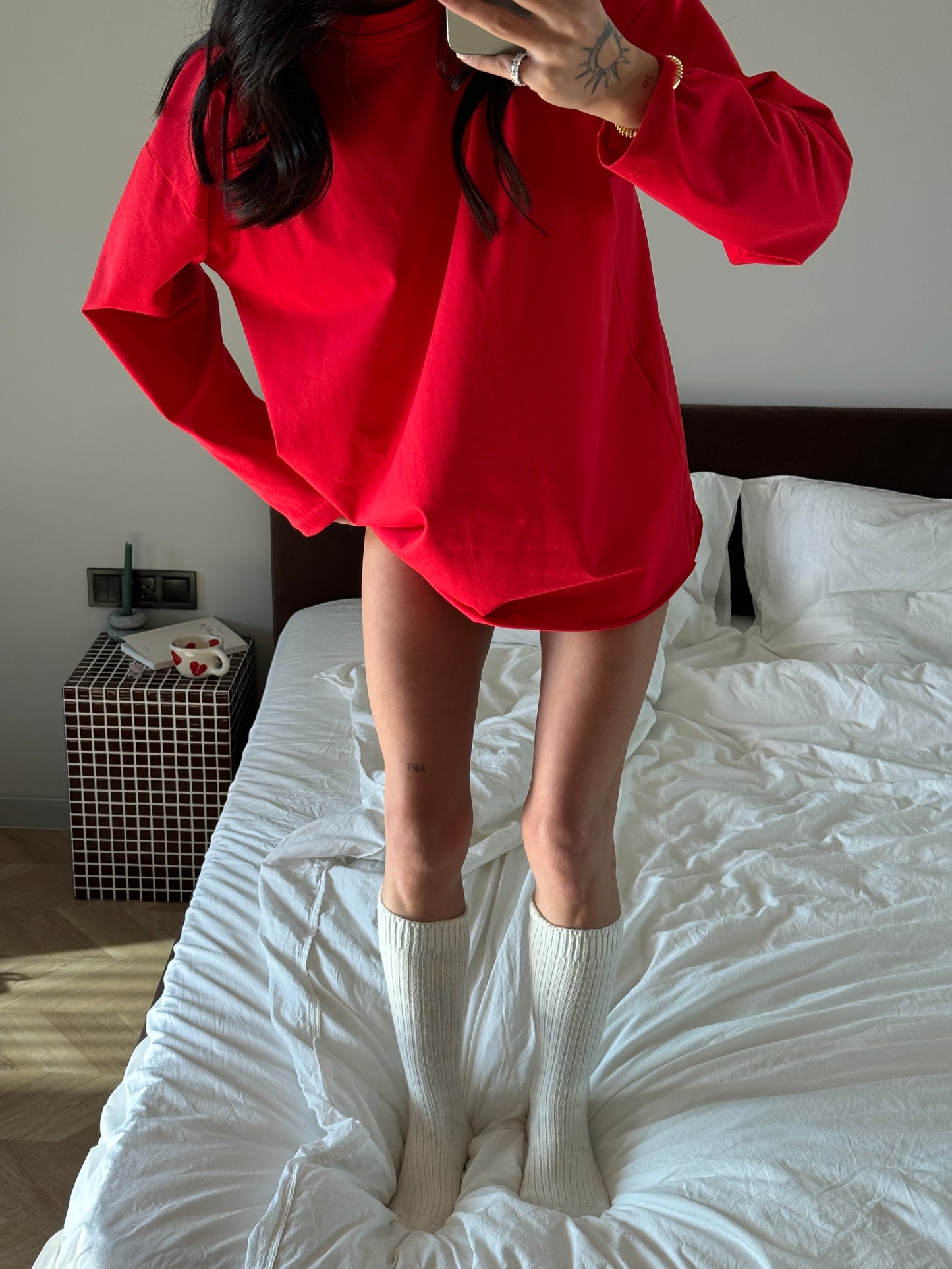 Лонгслів оверсайз базовий