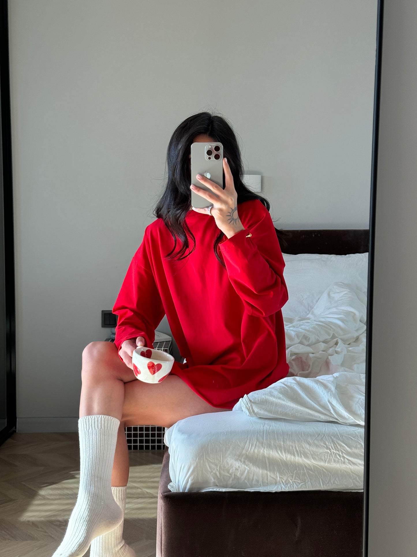 Лонгслів оверсайз базовий