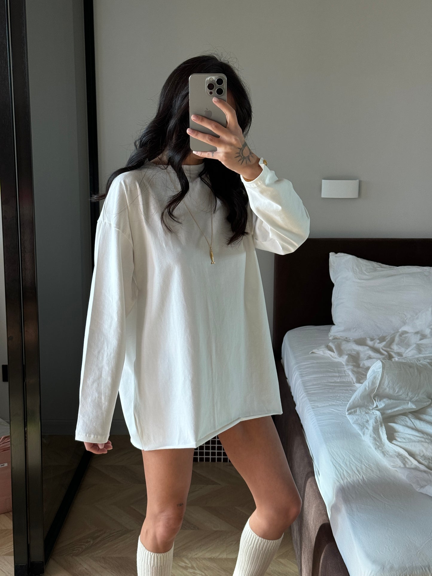 Лонгслів оверсайз базовий