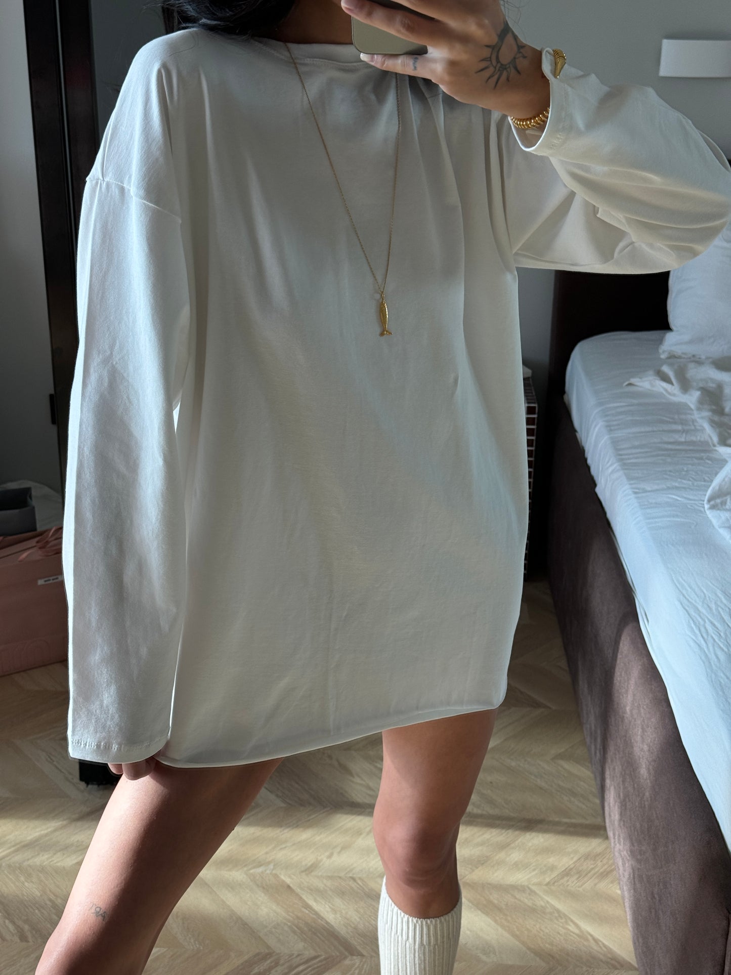 Лонгслів оверсайз базовий