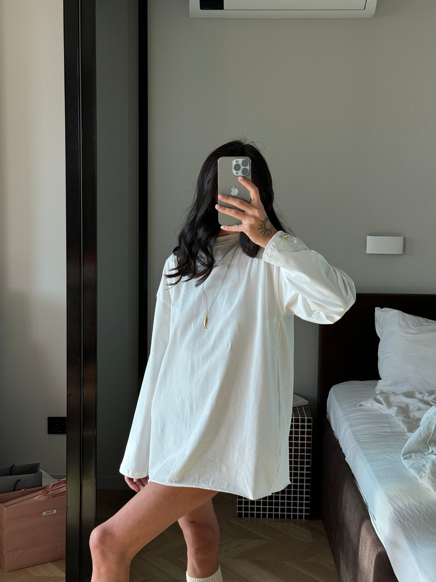 Лонгслів оверсайз базовий