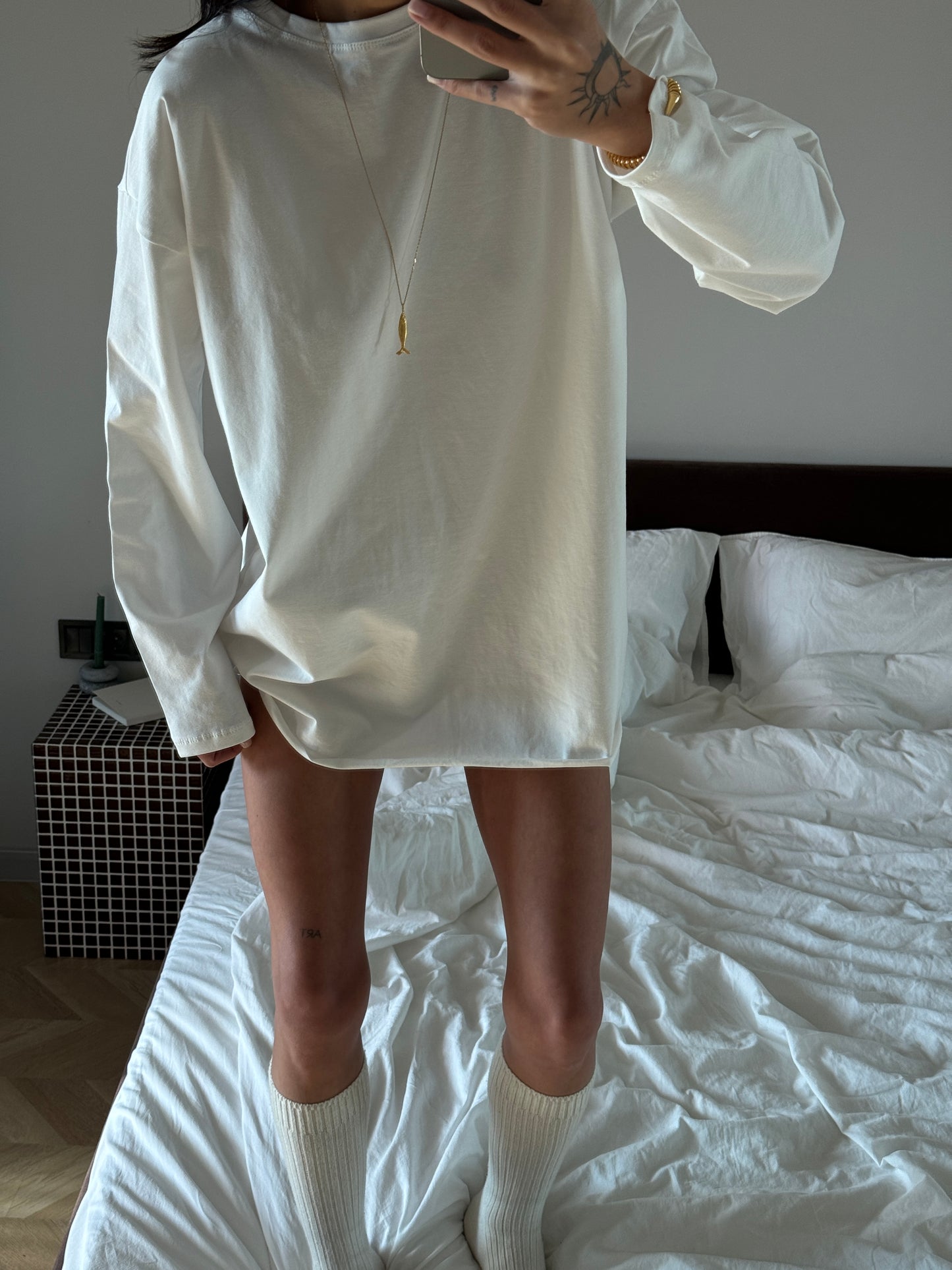 Лонгслів оверсайз базовий