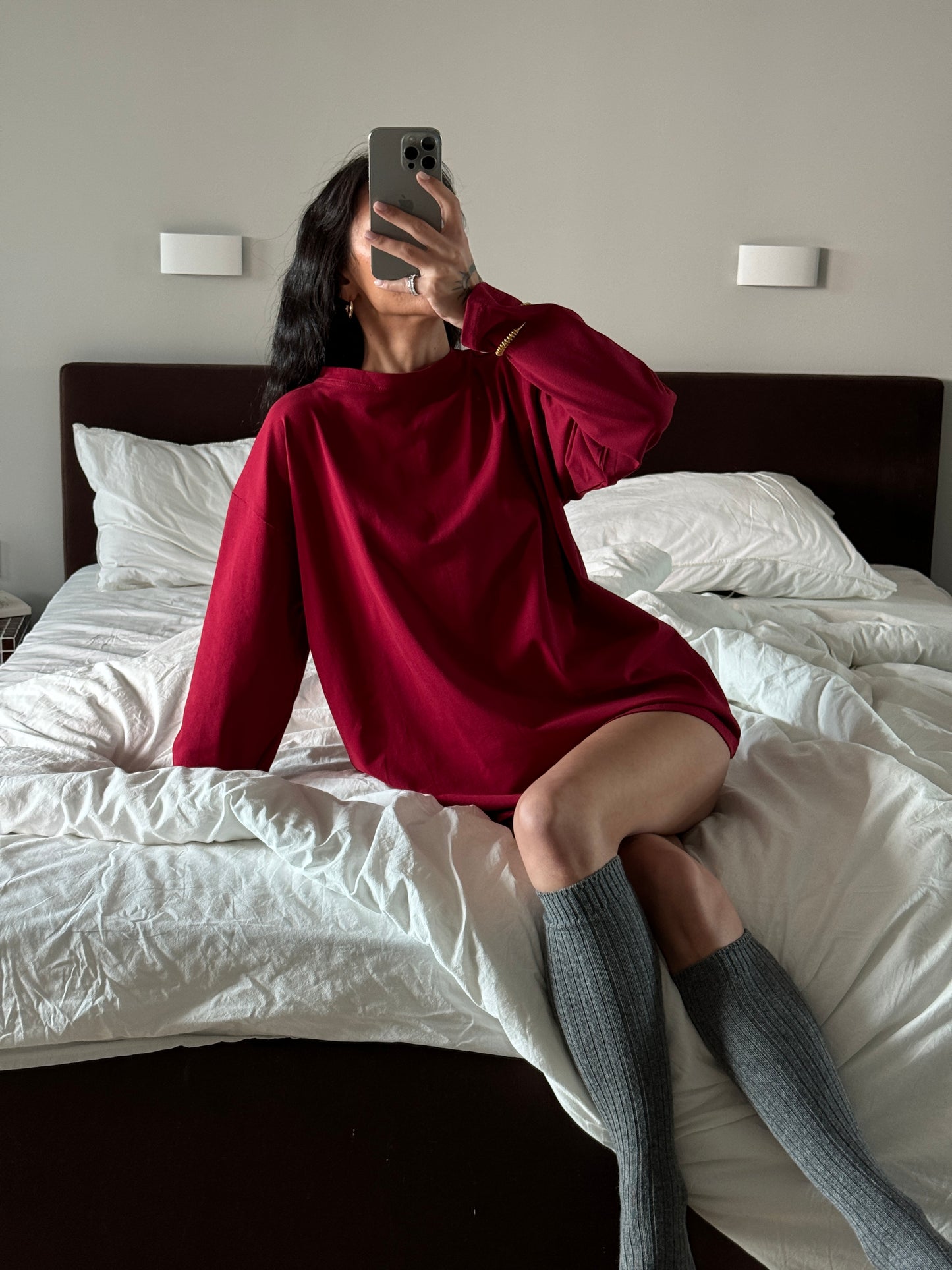 Лонгслів оверсайз базовий