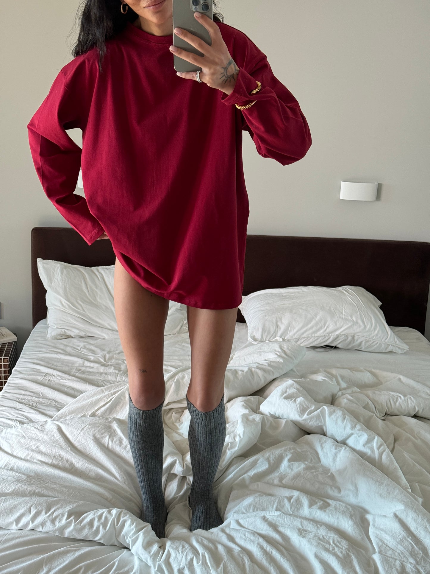 Лонгслів оверсайз базовий