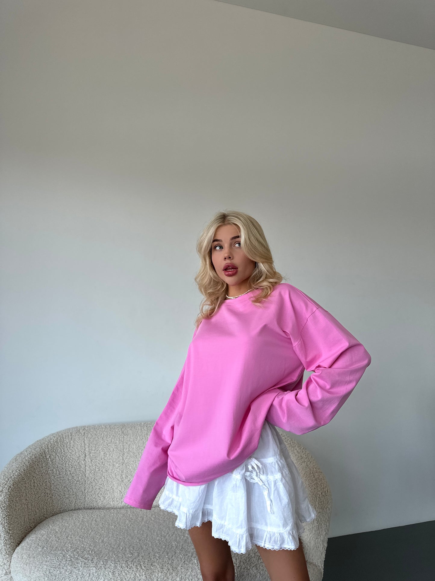 Лонгслів оверсайз базовий