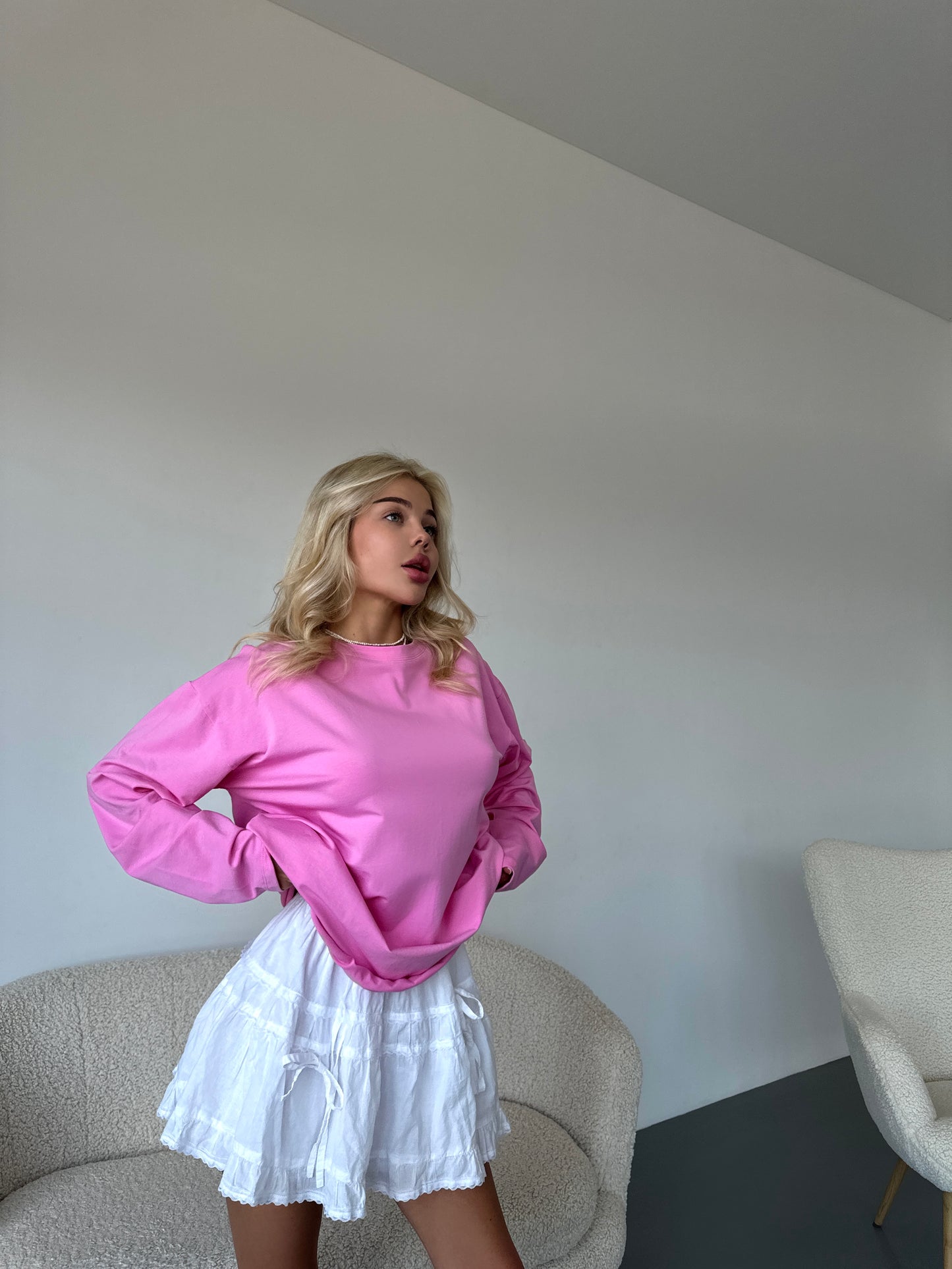 Лонгслів оверсайз базовий