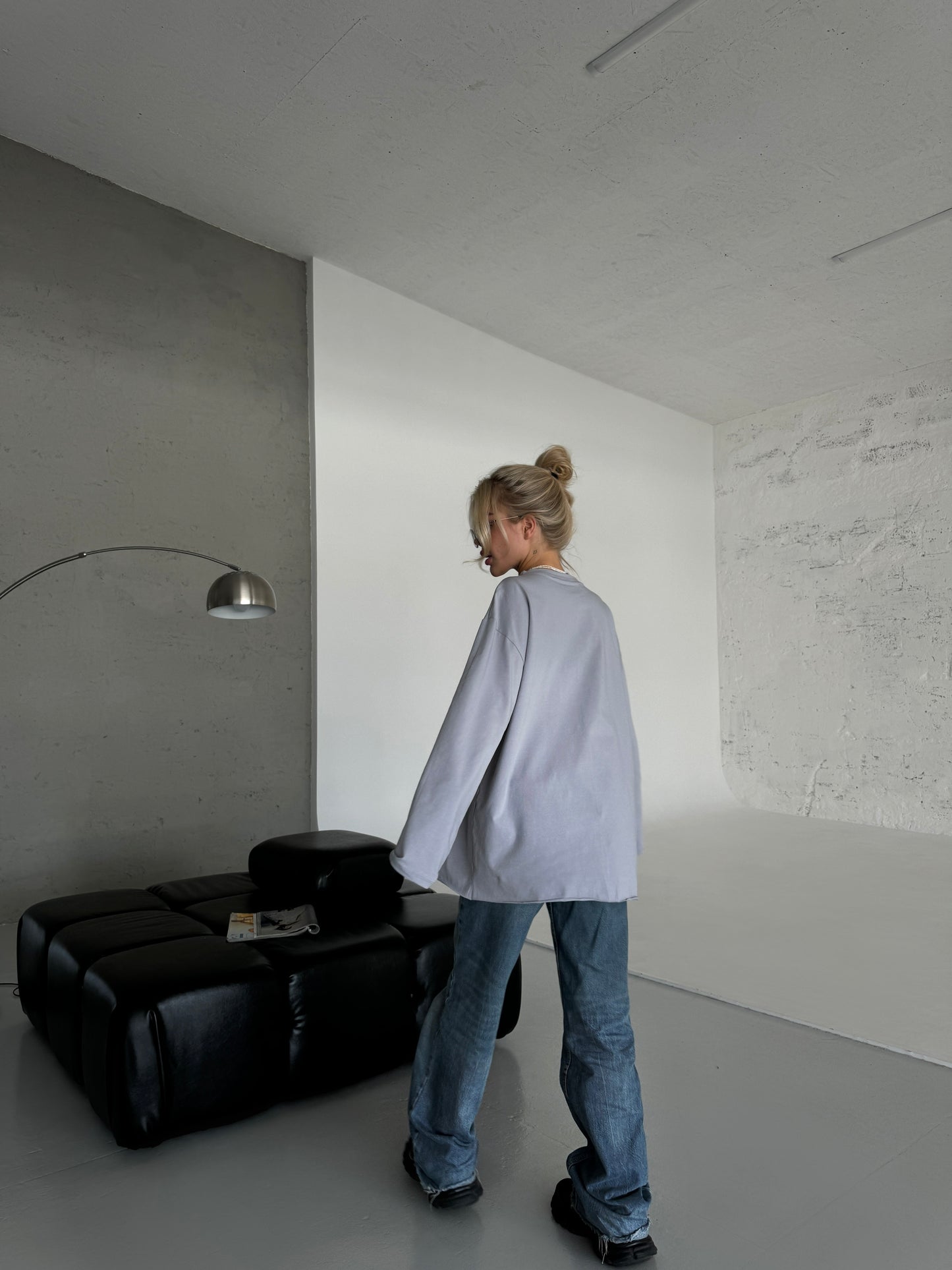 Лонгслів оверсайз базовий