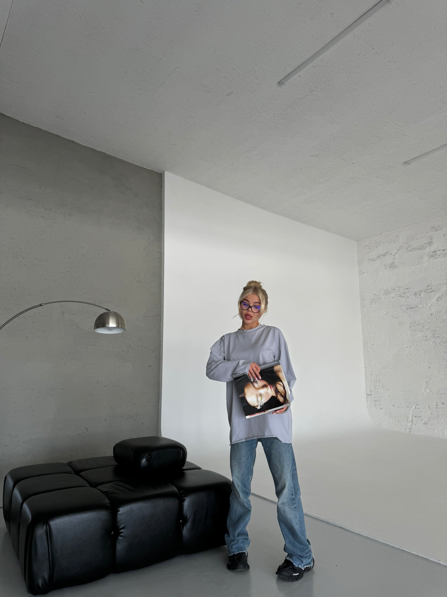 Лонгслів оверсайз базовий