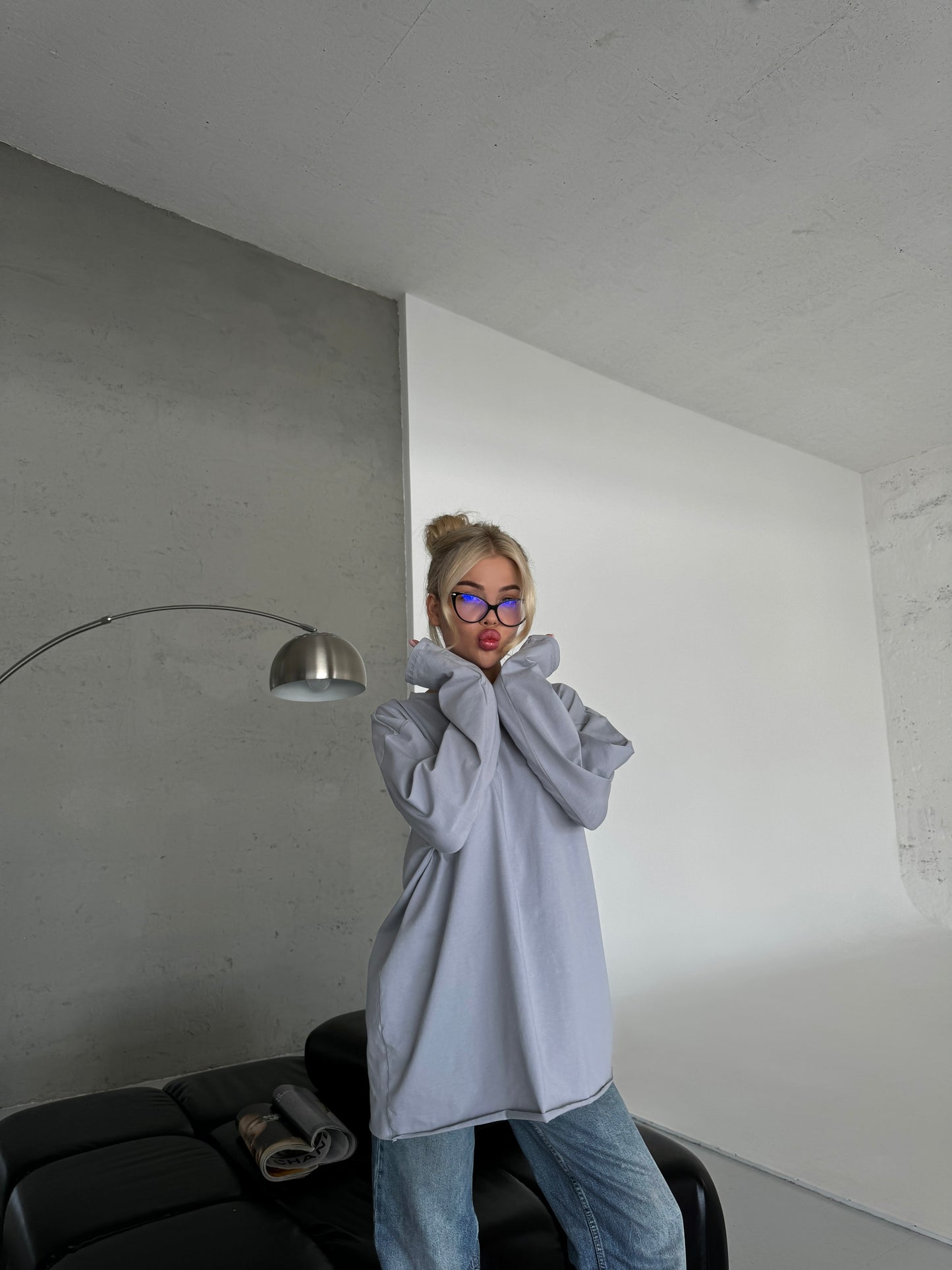 Лонгслів оверсайз базовий