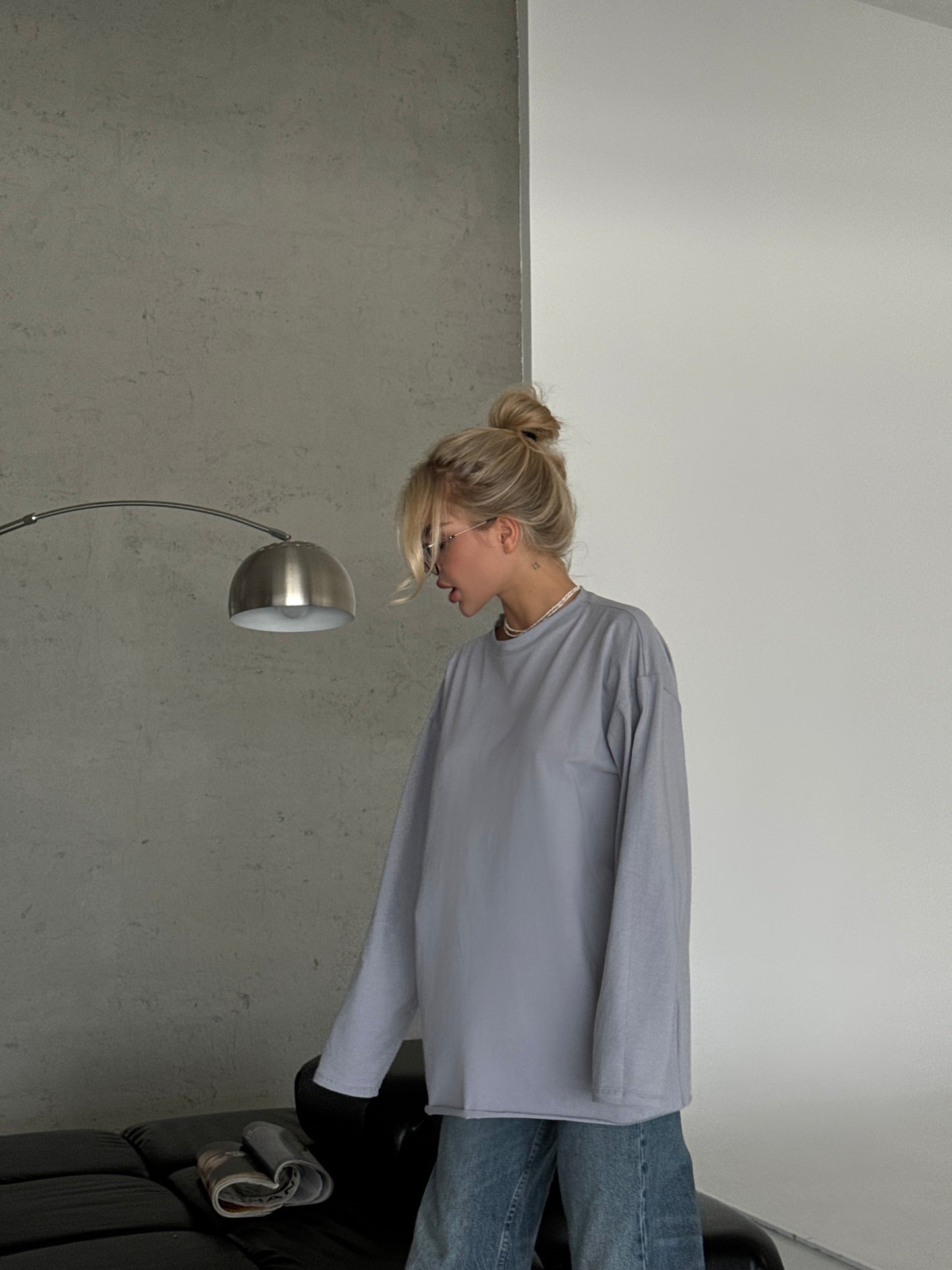 Лонгслів оверсайз базовий