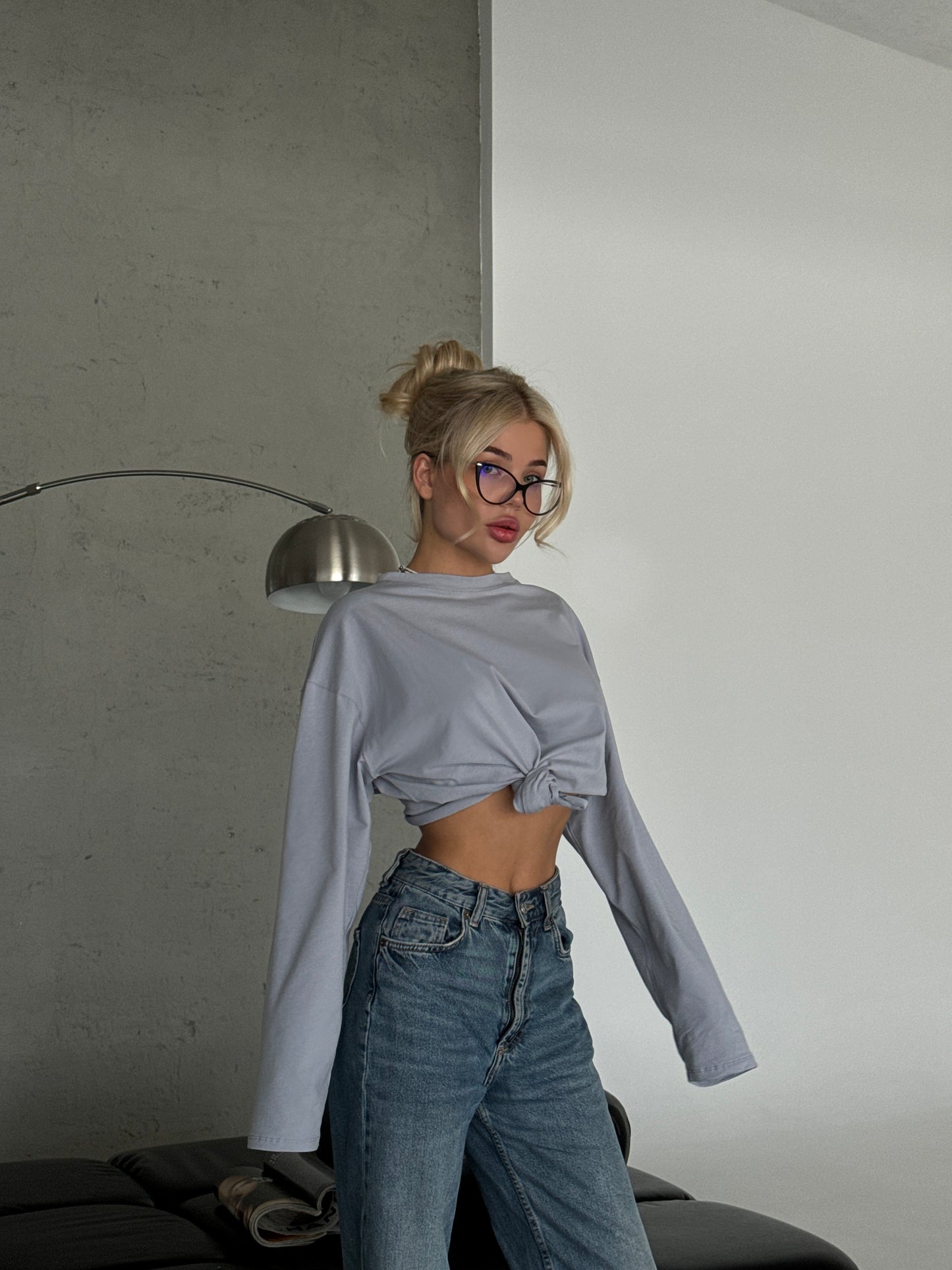 Лонгслів оверсайз базовий