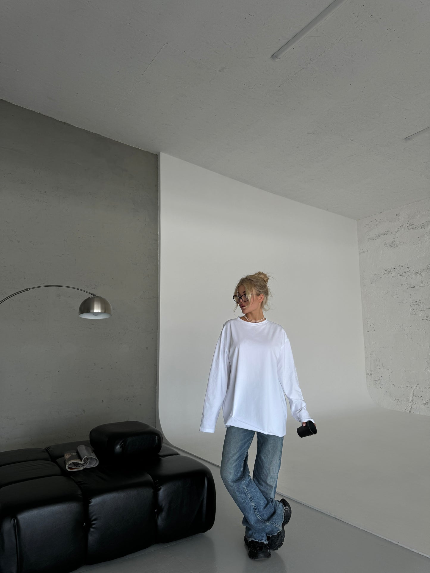 Лонгслів оверсайз базовий